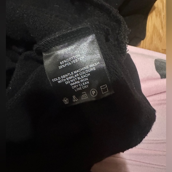 Maniere De Voir Black Pulp Fiction Graphic Hoodie size 6 women - Picture 8 of 8